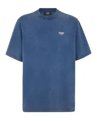 Fendi Skater-T-Shirt Blue