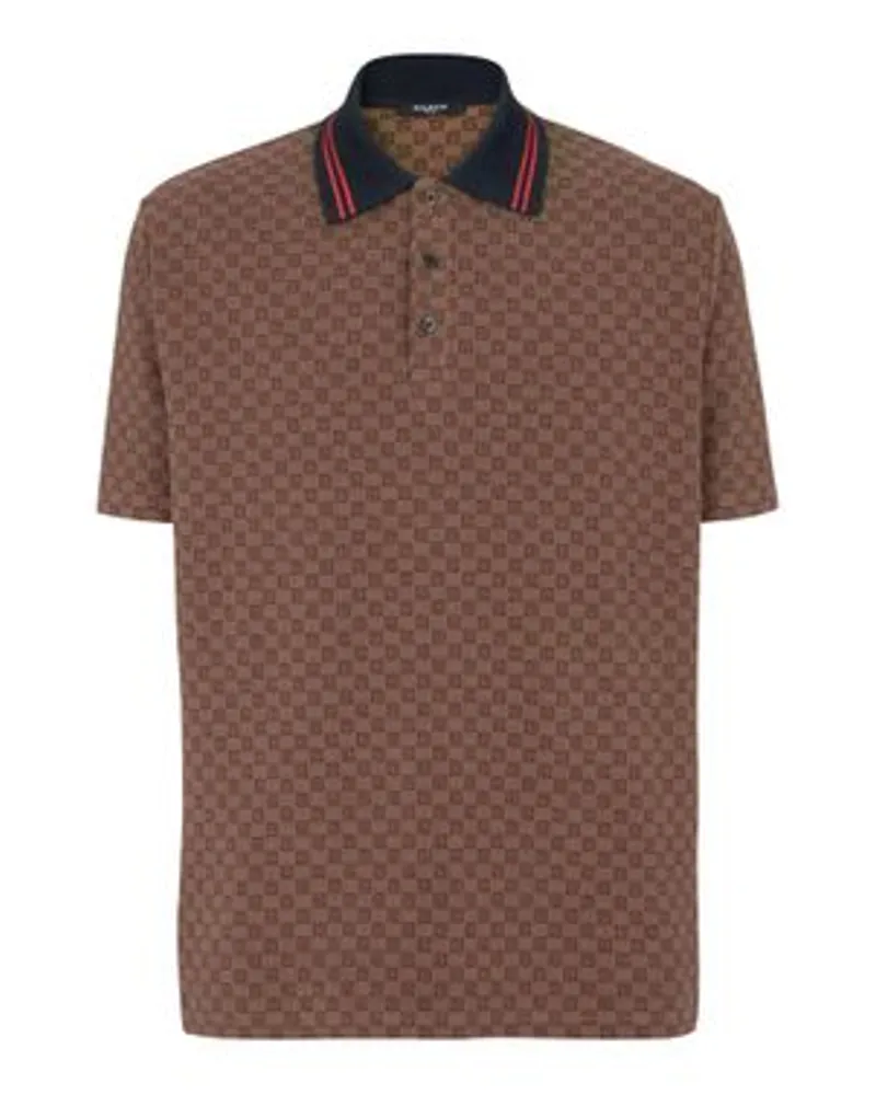 Balmain Polo-Shirt Brown
