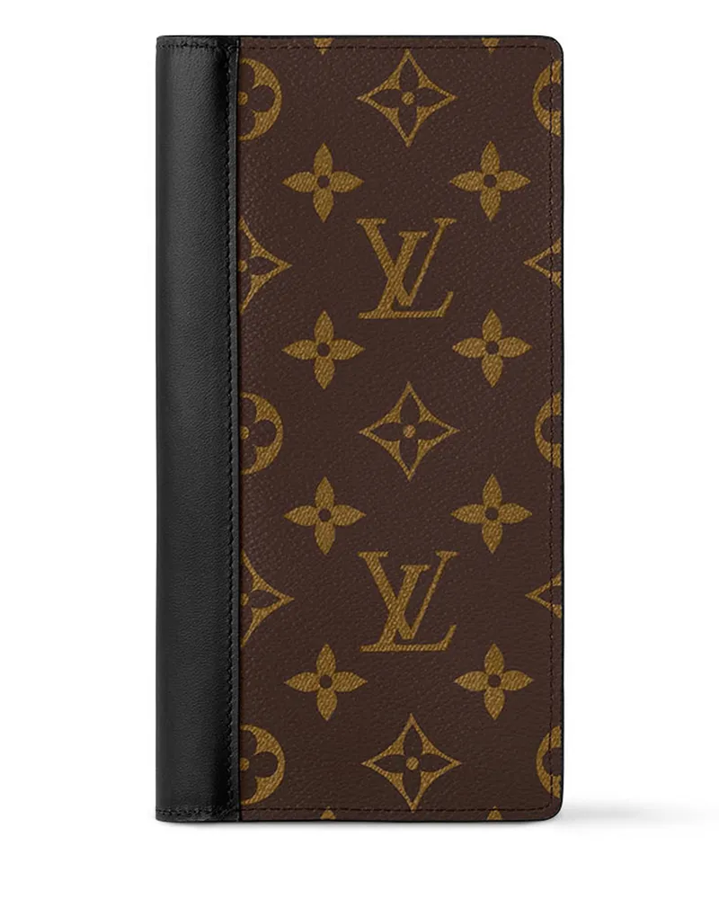 Louis Vuitton Brazza Geldbörse Brown