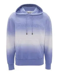 J.W.Anderson Hoodie mit Farbverlauf und Logo-Stickerei Purple