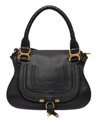 Chloé Doppelt tragbare Tasche Marcie Black