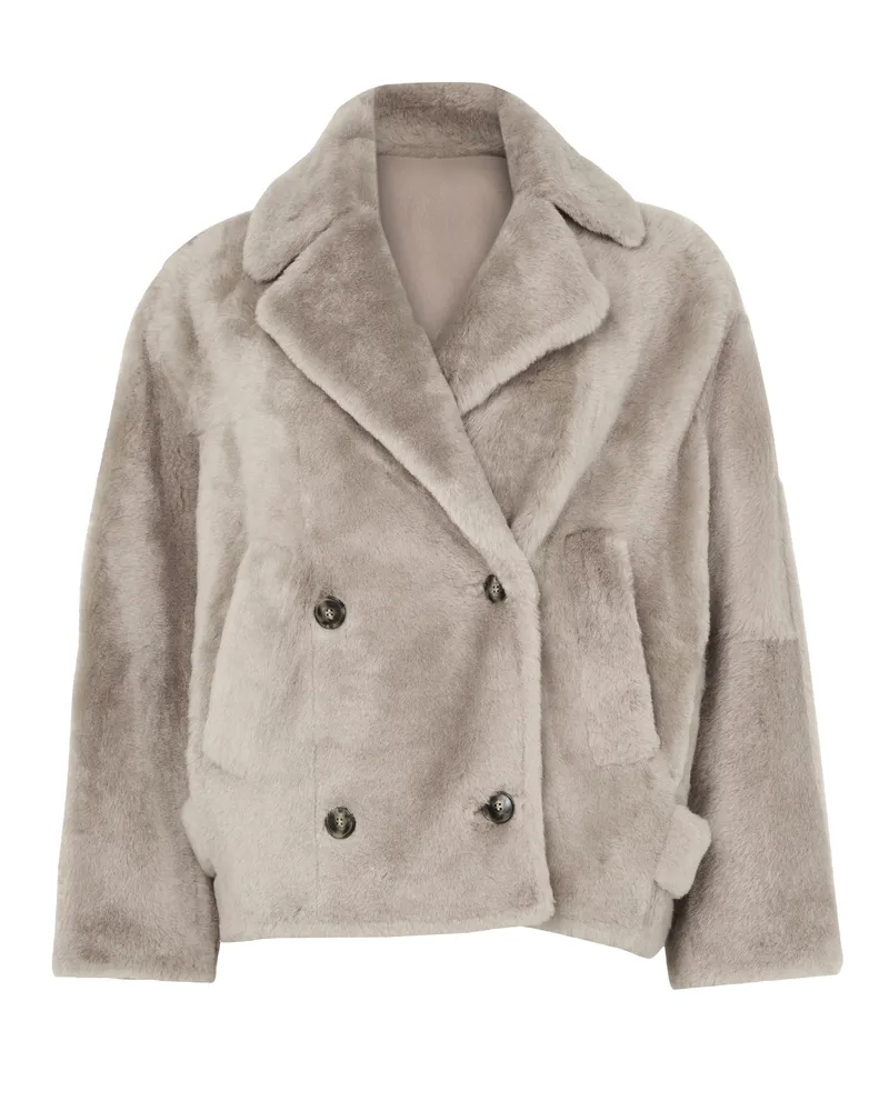Yves Salomon Jacke aus Lammfell 