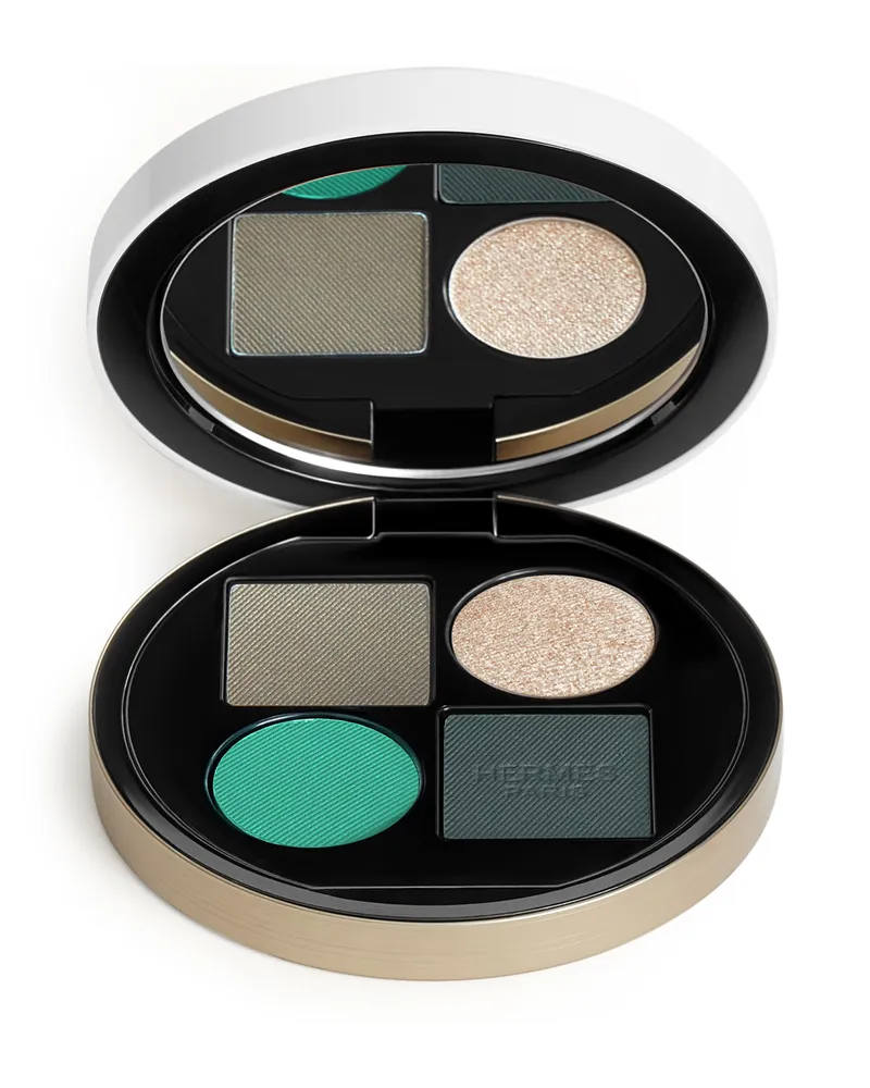 Hermès Ombres d', Lidschattenpalette mit vier Nuancen Green