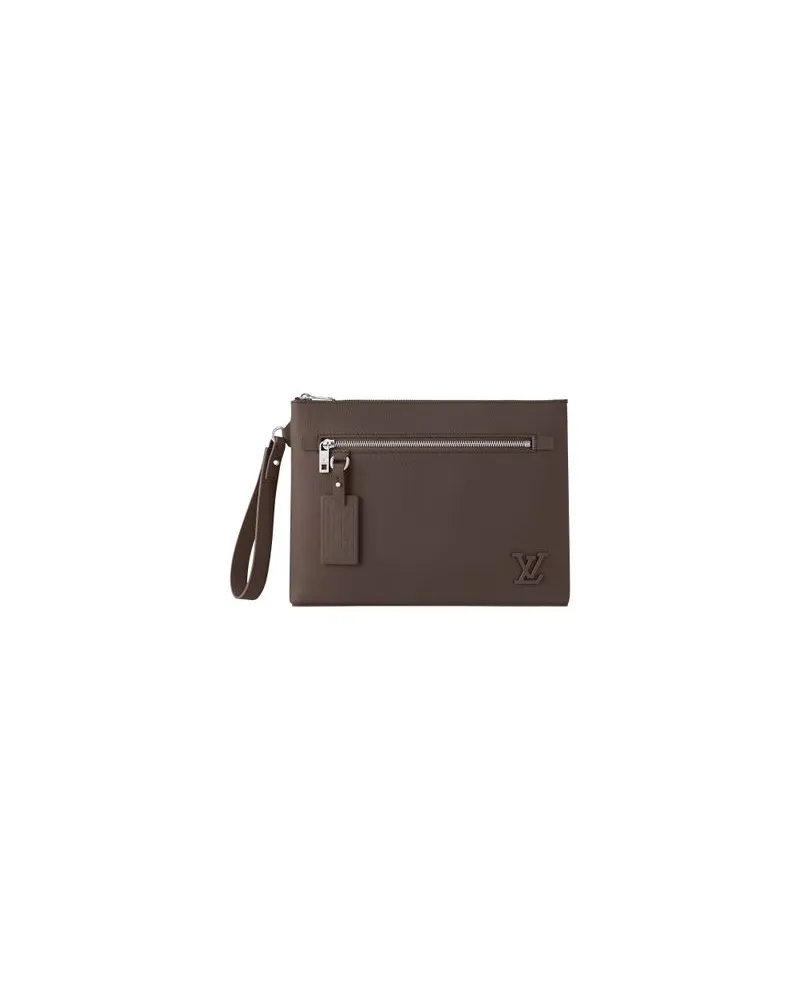 Louis Vuitton Takeoff Pouch Brown