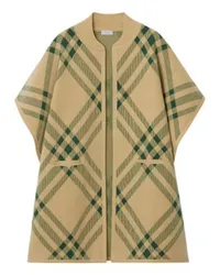 Burberry Kariertes Cape Green