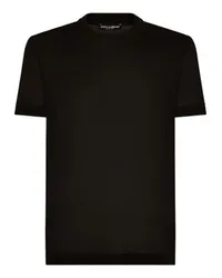 Dolce & Gabbana Kurzarm-T-Shirt Black