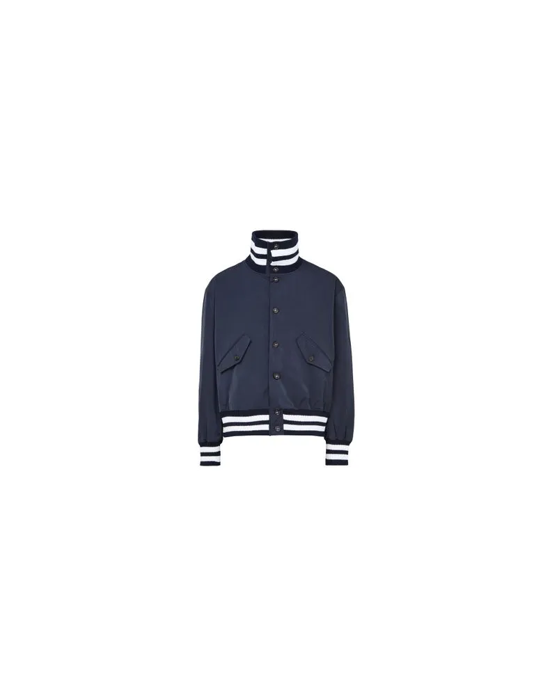 Thom Browne Memory Tech Jacke Navy