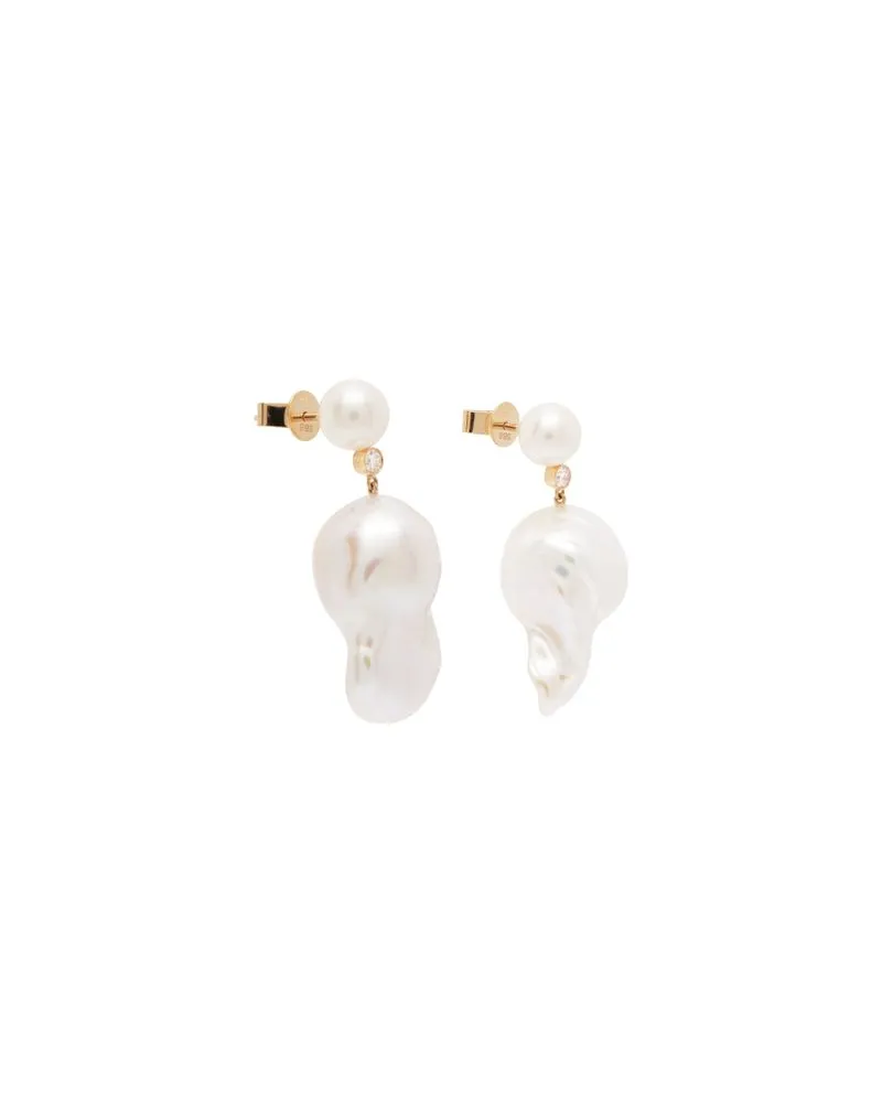 Sophie Bille Brahe Stellari Diamond left ear earring Gold