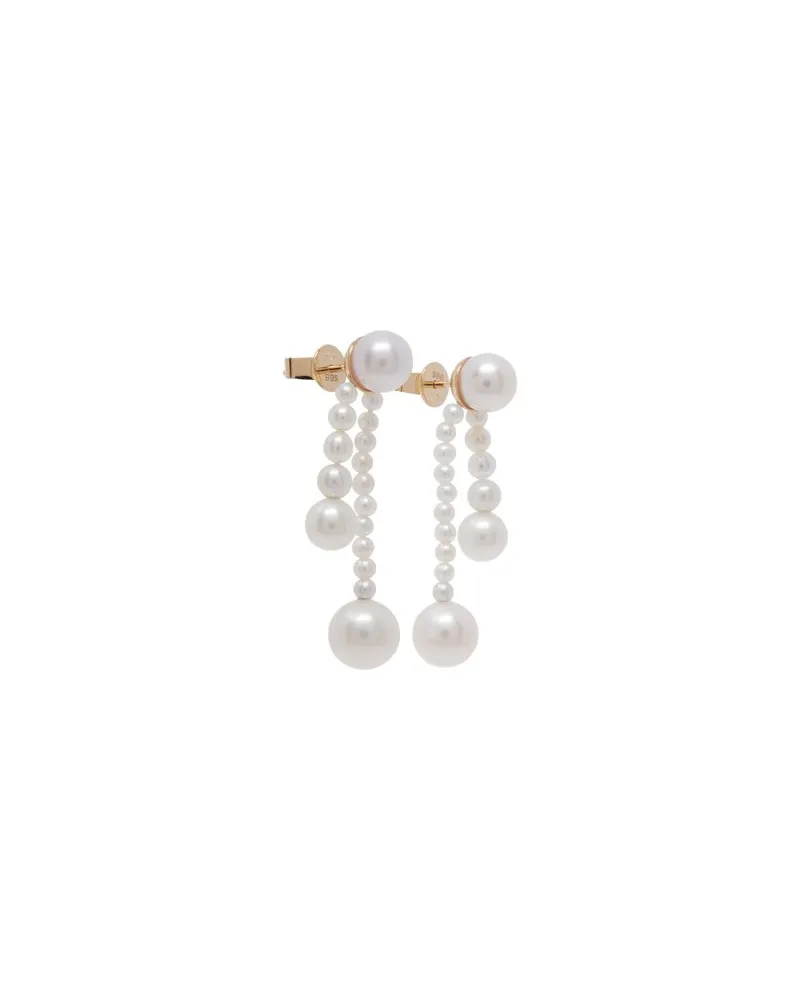 Sophie Bille Brahe Ohrring Stellari Diamant Gold