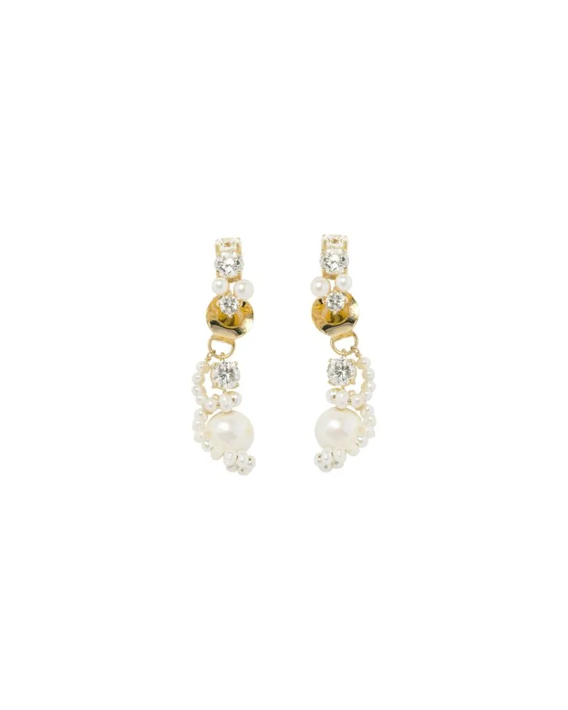 Sophie Bille Brahe Ohrring Stellari Diamant Gold