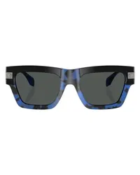 Versace Sonnenbrille Rectangle Blue