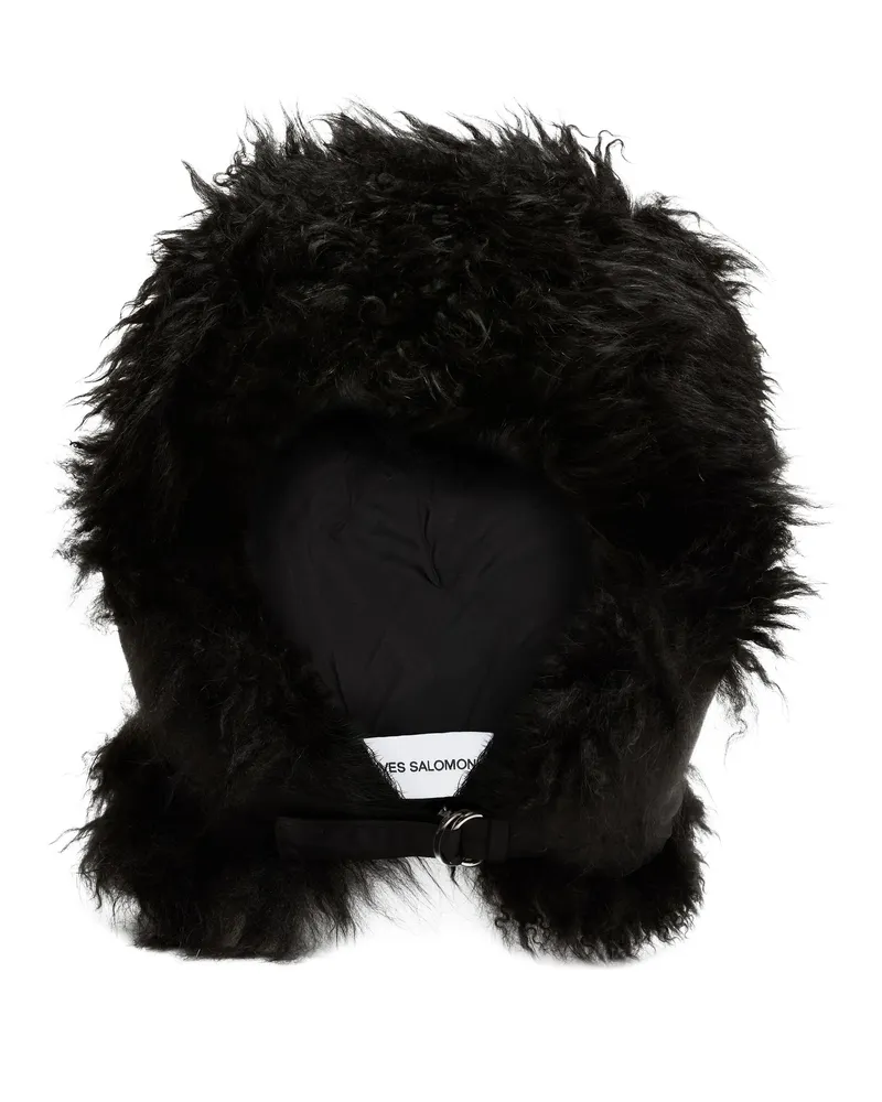 Yves Salomon Chapka aus Lammfell Black