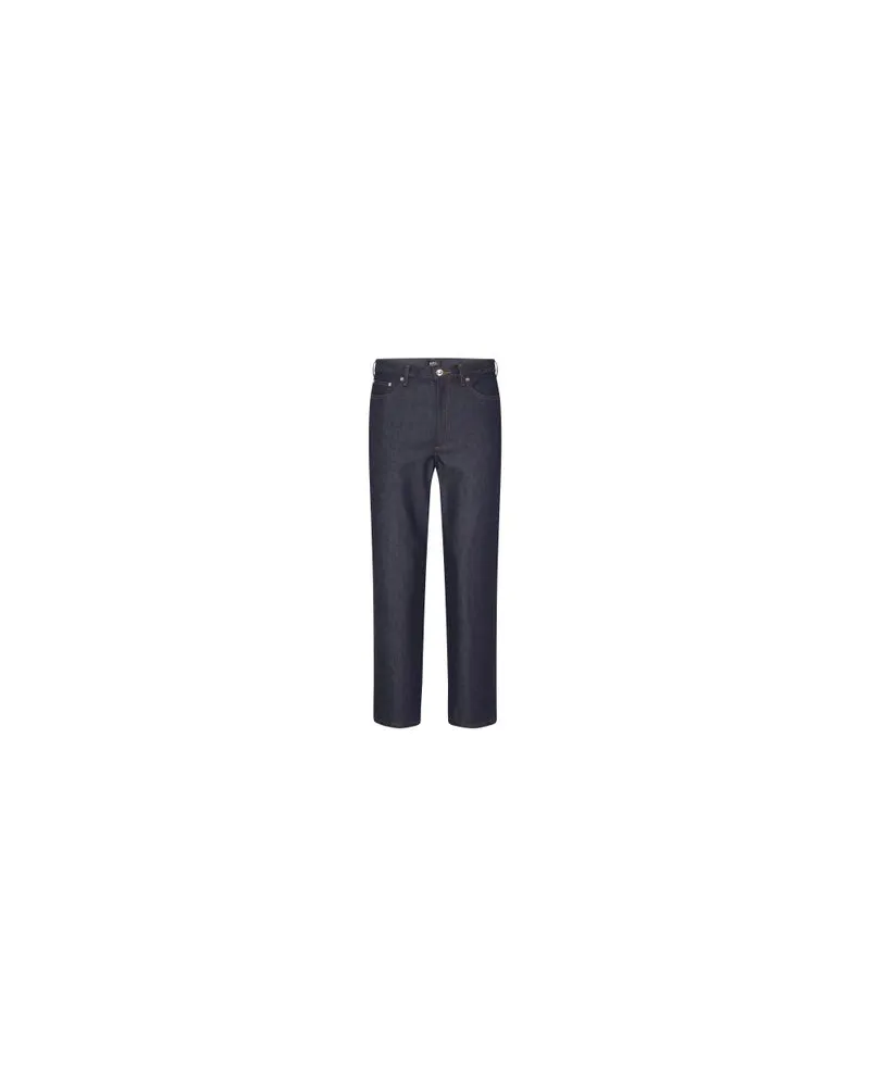 A.P.C. Gerade geschnittene Jeans Martin Blue