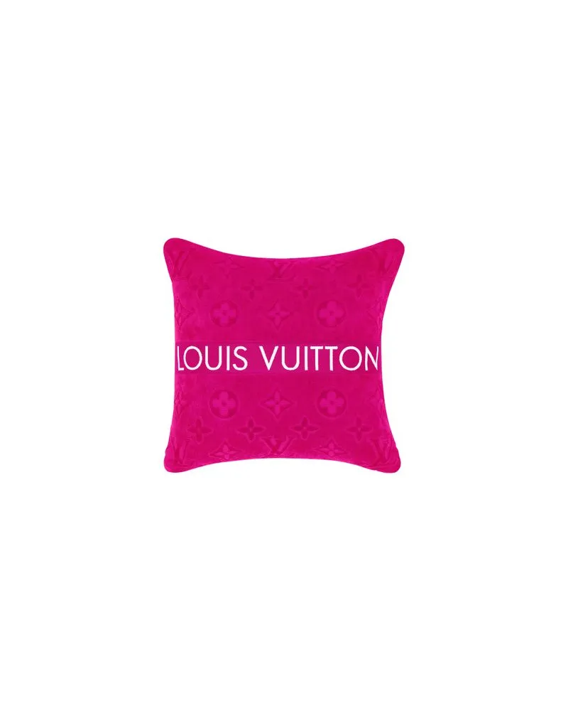 Louis Vuitton LVacation Kissen für den Strand Pink