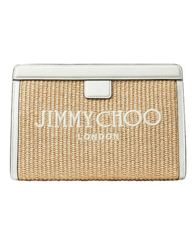 Jimmy Choo Pouch Avenue Beige