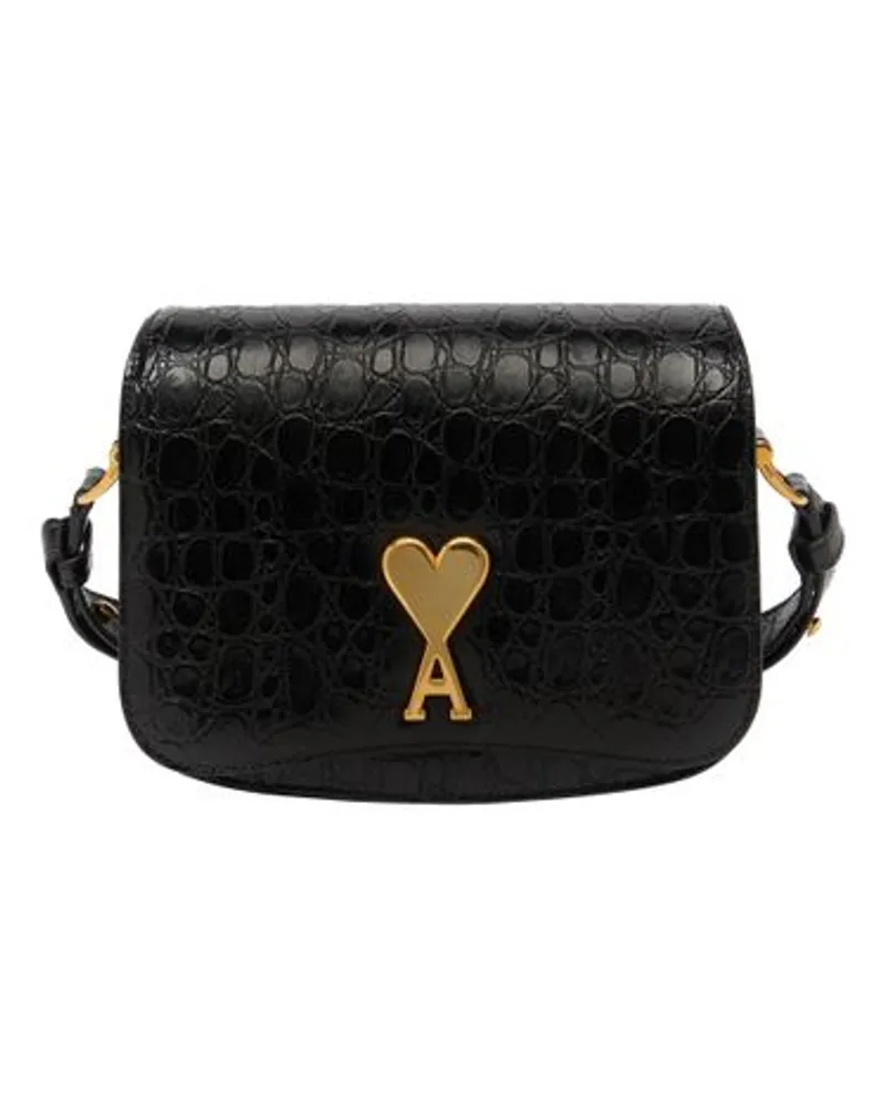 AMI Paris Paris Paris Handtasche Black