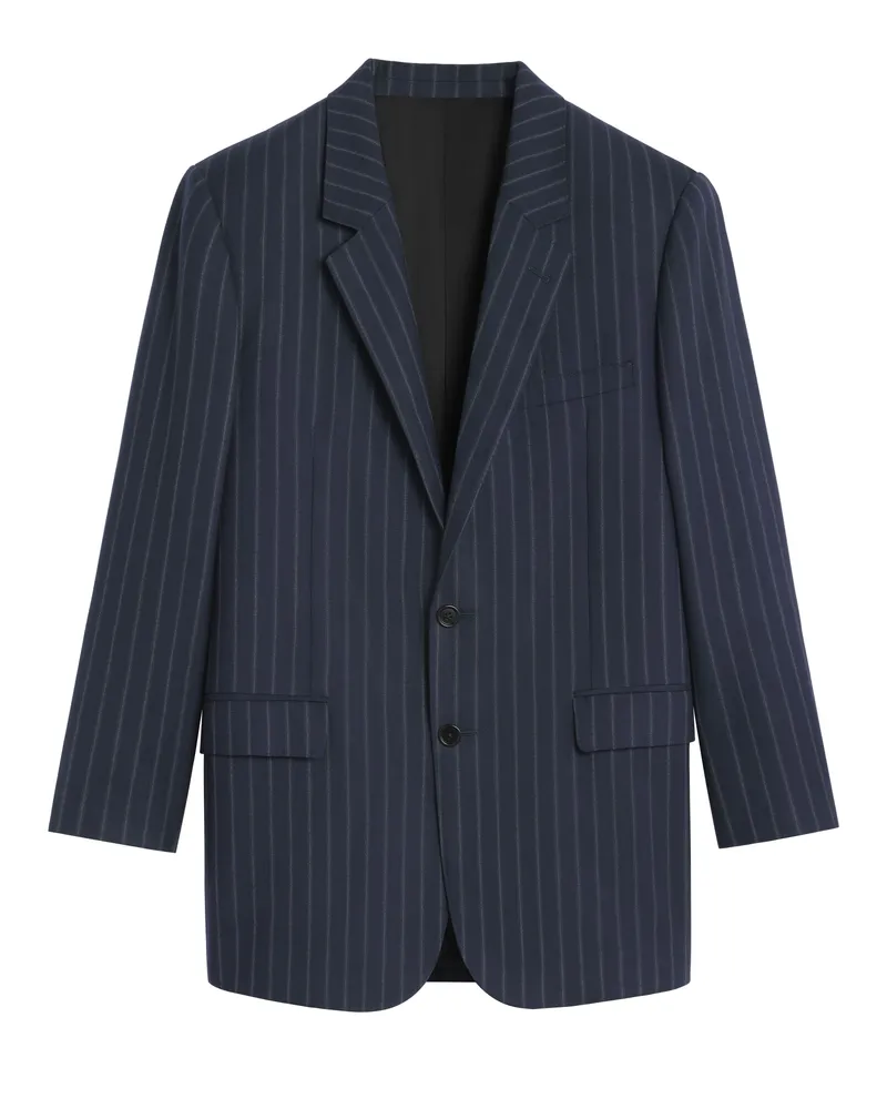 Celine Jacke Tommy aus gestreifter wolle 