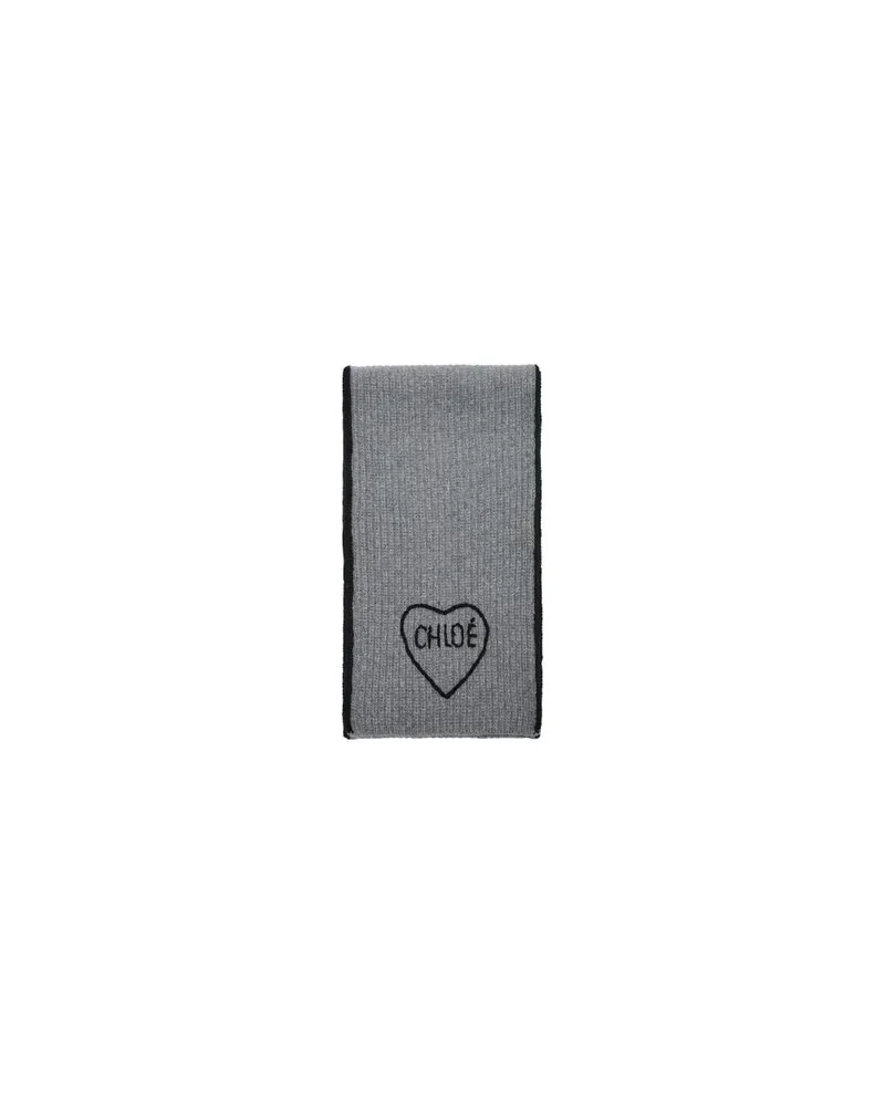 Chloé Lederjacke Grey