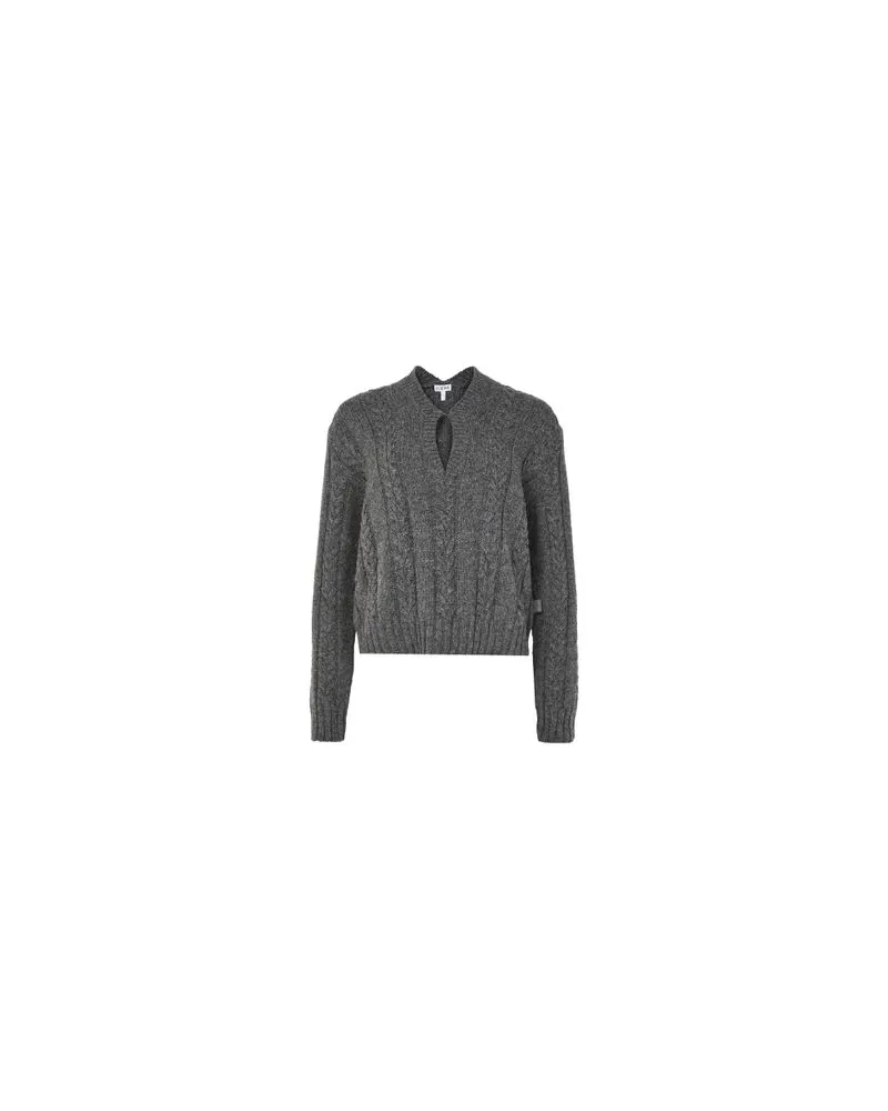 Chloé Lederjacke Grey