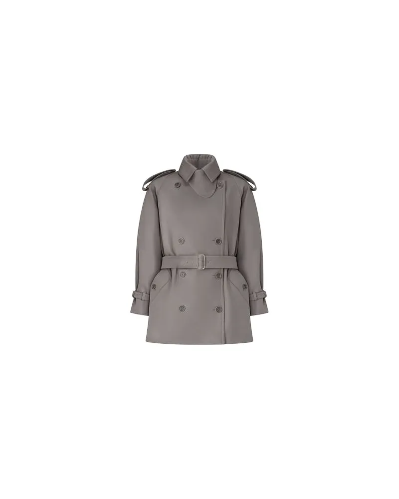 Chloé Lederjacke Grey