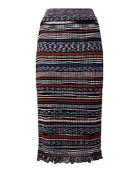 Missoni Gerippter Midirock Multicolor