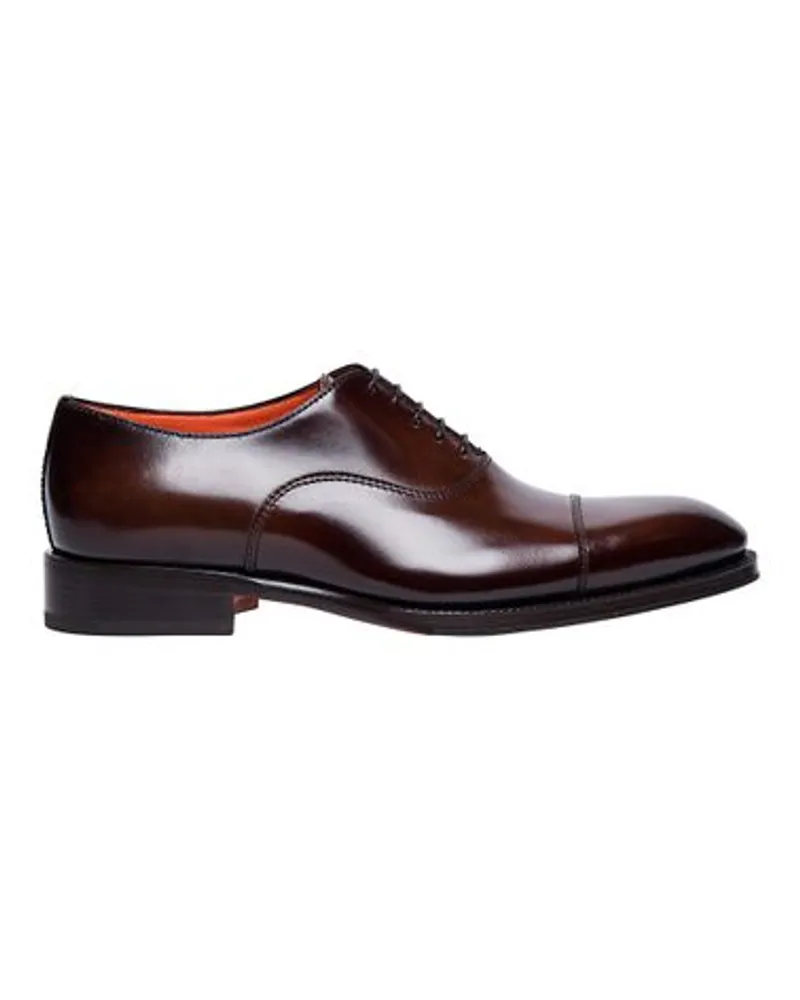 Santoni Oxford-Schuhe Brown