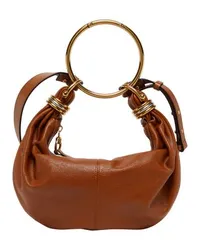 Chloé Bracelet Hobo-Tasche Brown