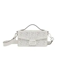 Fendi Baguette Soft Trunk Tasche Grey