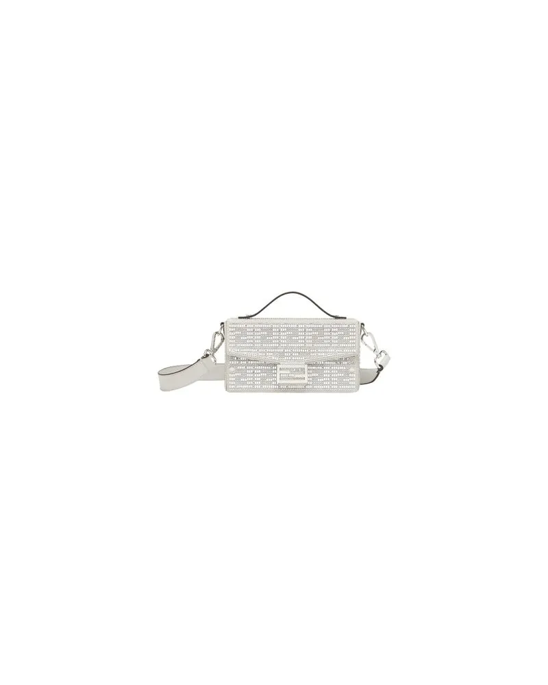 Fendi Baguette Soft Trunk Tasche Grey