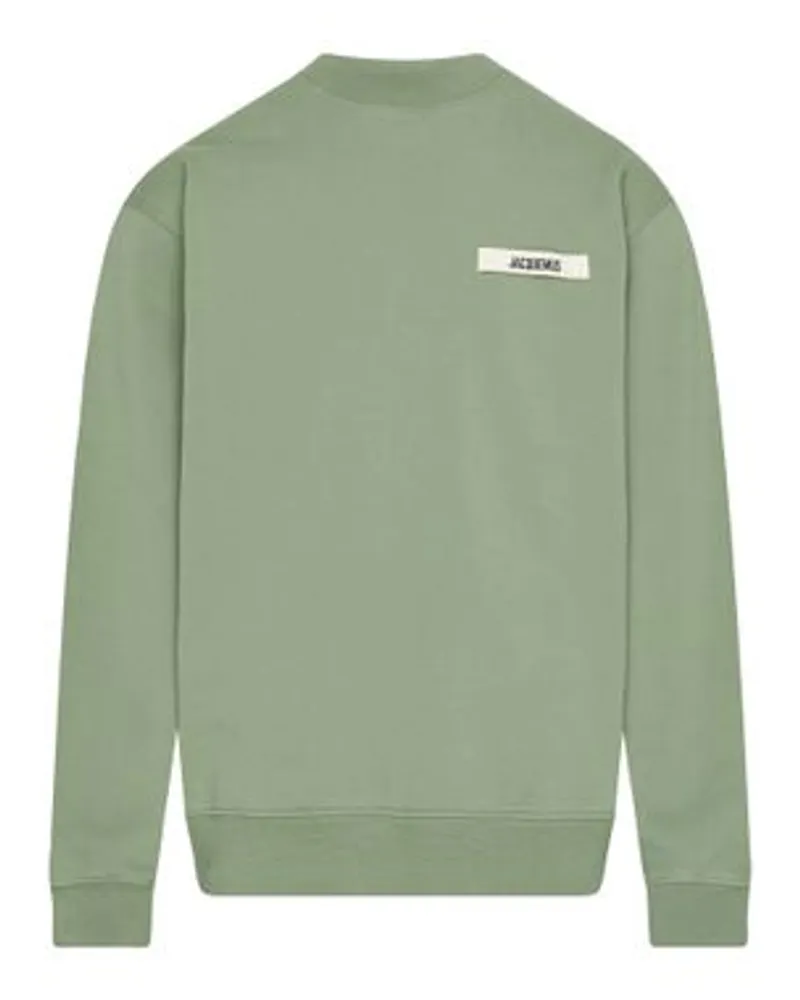 Jacquemus Sweatshirt Gros Grain Green