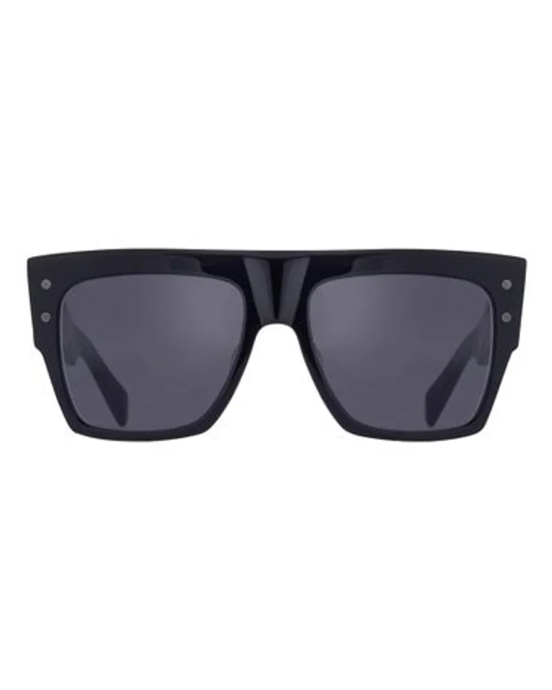 Balmain Viereckige Sonnenbrille B-I Black