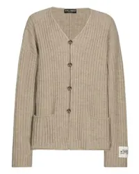 Dolce & Gabbana Woll-Cardigan Beige