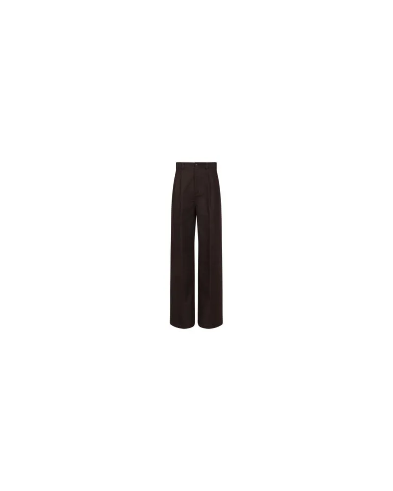 Maison Margiela Chinohose im Skater-Stil Black