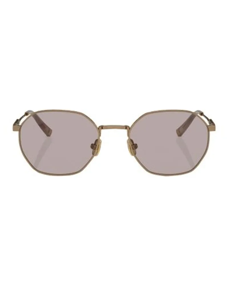 Brunello Cucinelli Sonnenbrille Irregular Gold