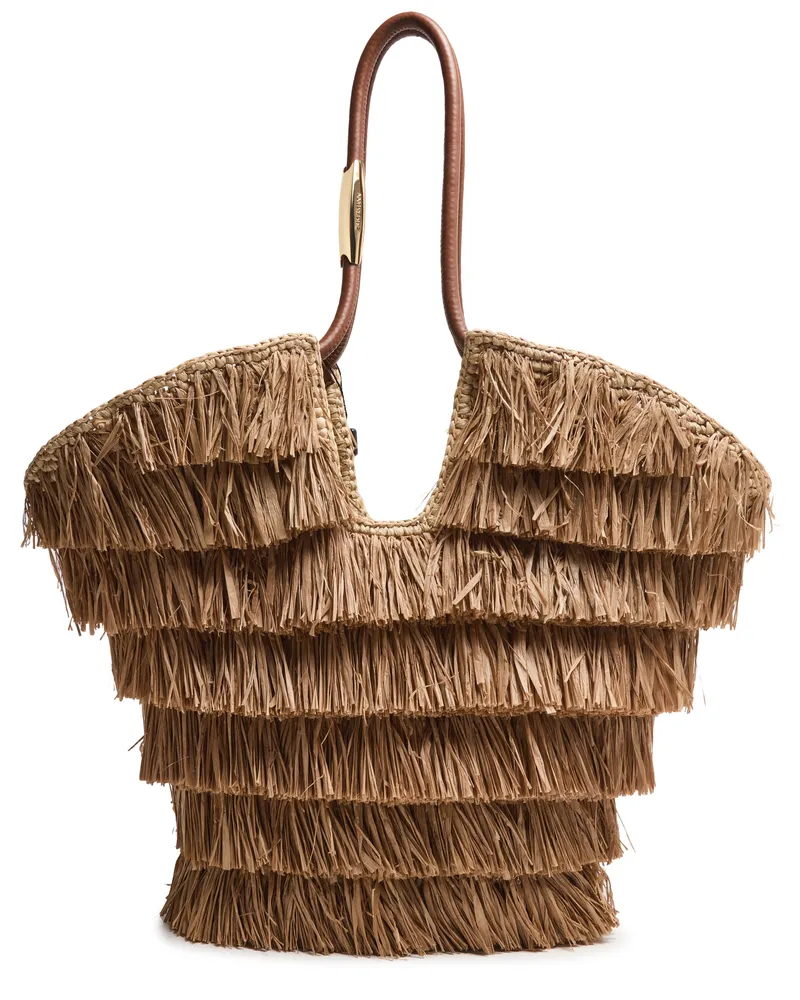 Zimmermann Mittelgroße Tragetasche Goldentime mit Fransen 