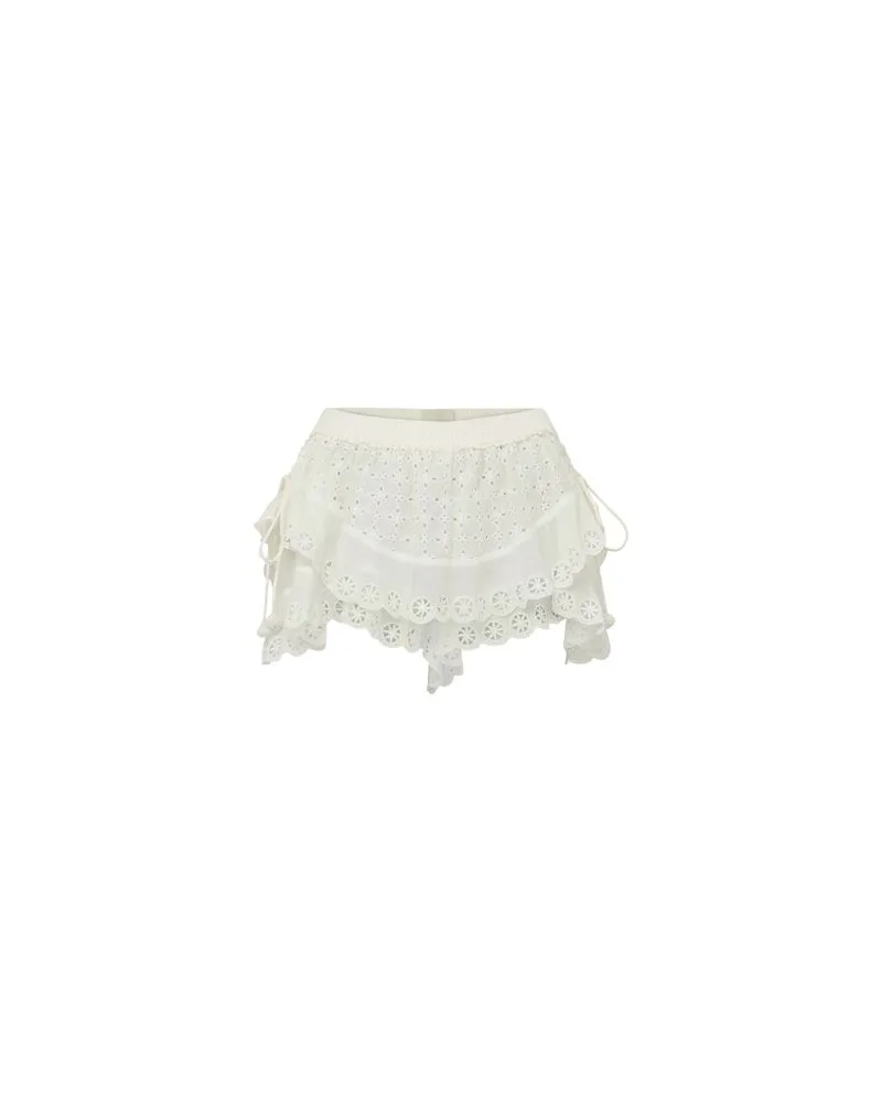 Isabel Marant Minirock Neis White