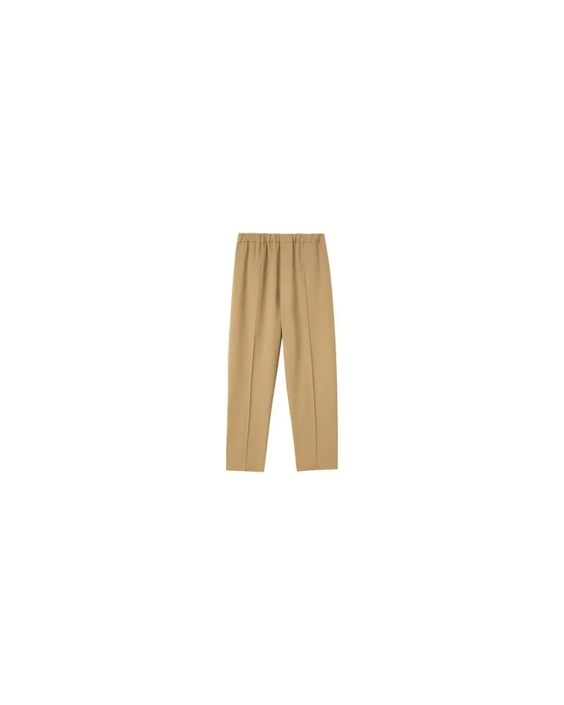 Jil Sander Hose mit schmal zulaufendem Bein Brown