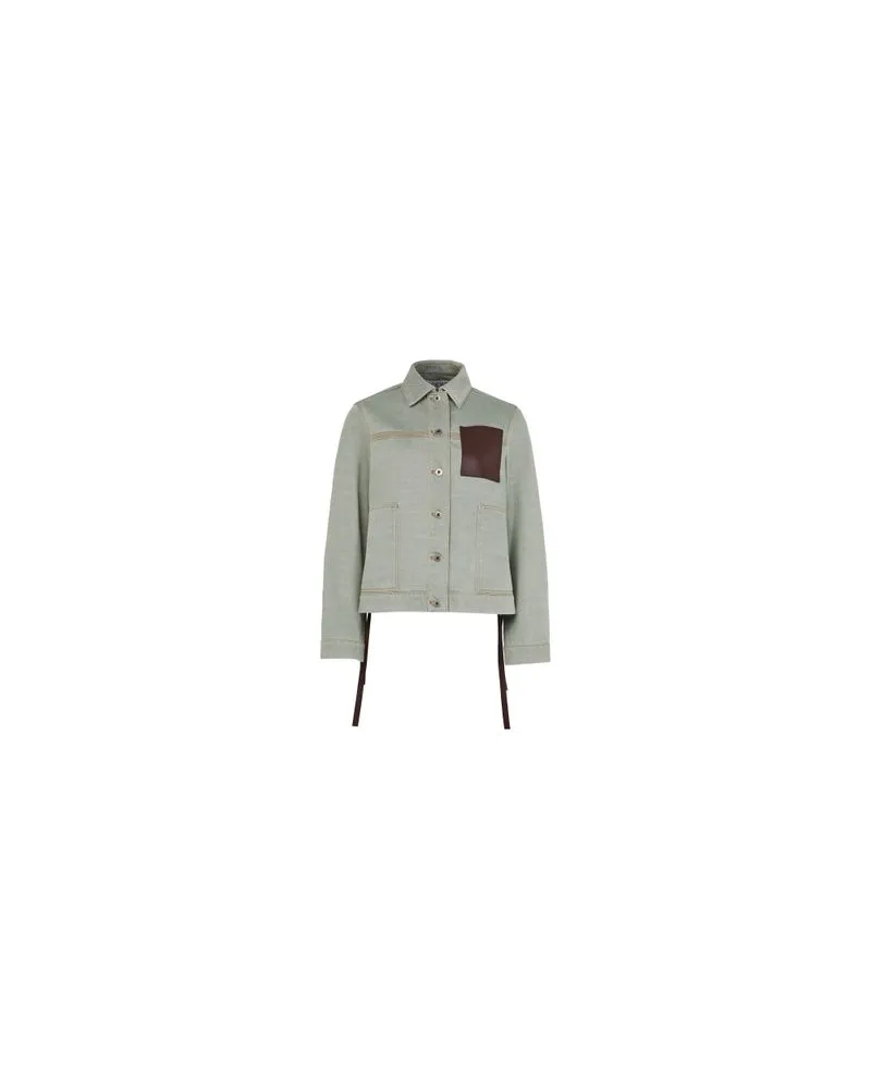 Loewe Workwear-Jacke aus Denim Green