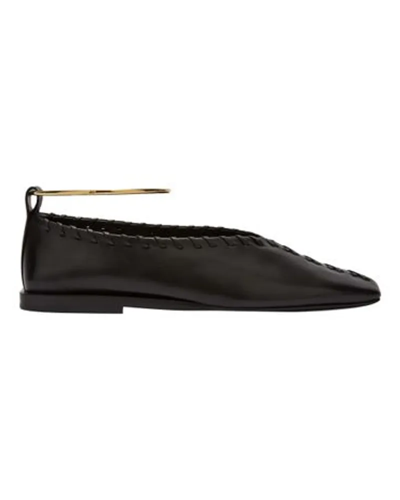 Jil Sander Ballerinas Black