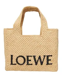 Loewe Kleine Tote Bag mit Logo Beige