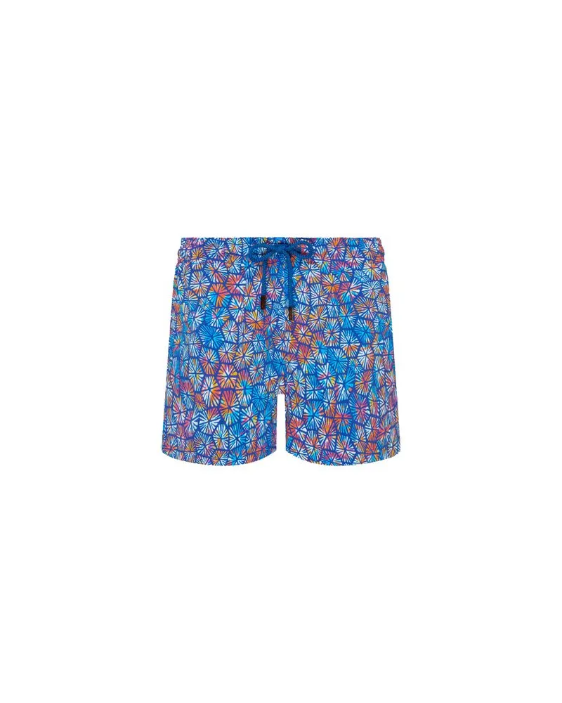 Vilebrequin Badeshorts Carapaces Multicolores Blue