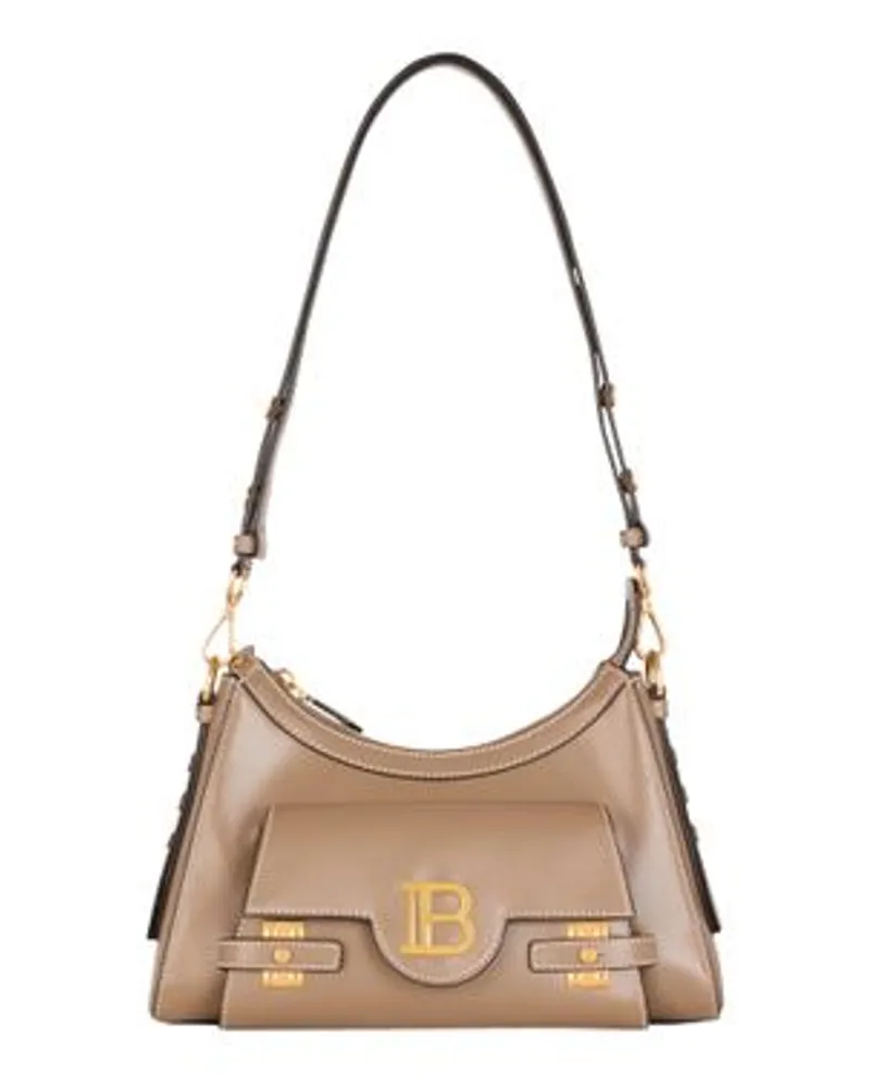 Balmain Hobo Bag B-Buzz 23 Brown