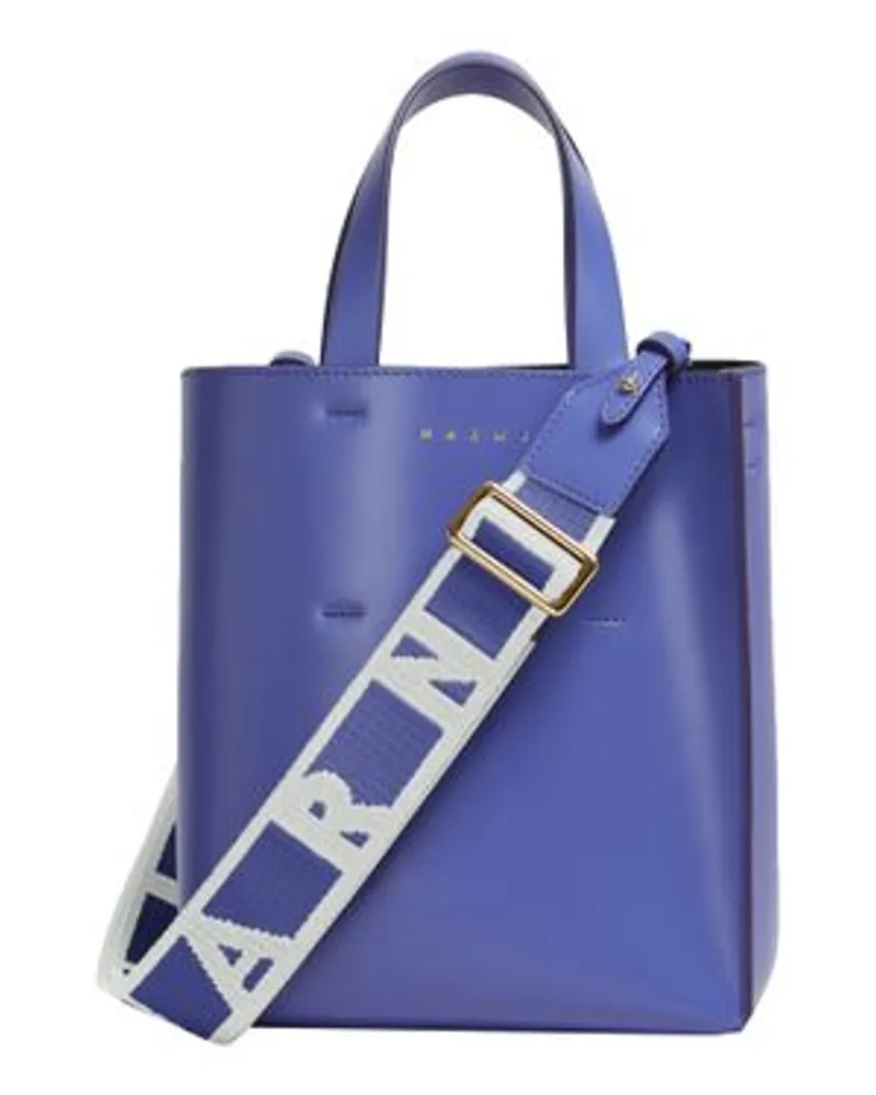 Marni Nano Tote Bag North/South Purple