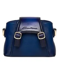 Santoni Crossbody-Tasche Blue