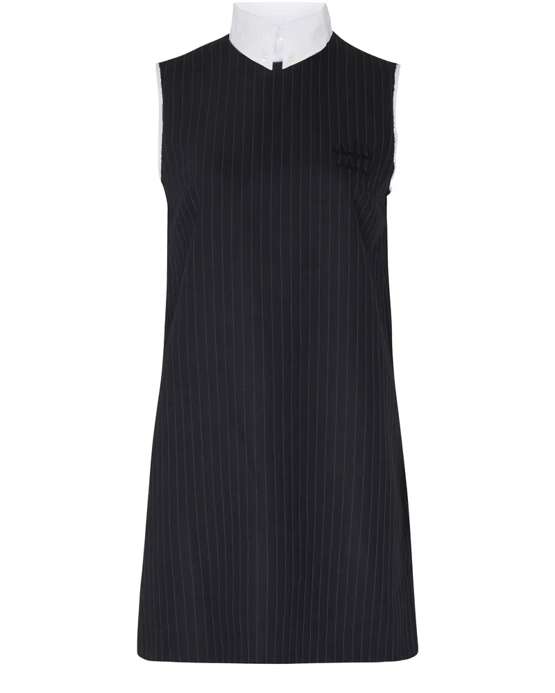 Miu Miu Gestreiftes kurzes Kleid 