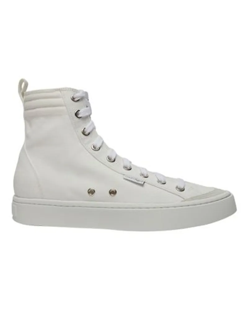 Courrèges High Sneakers Bitume White