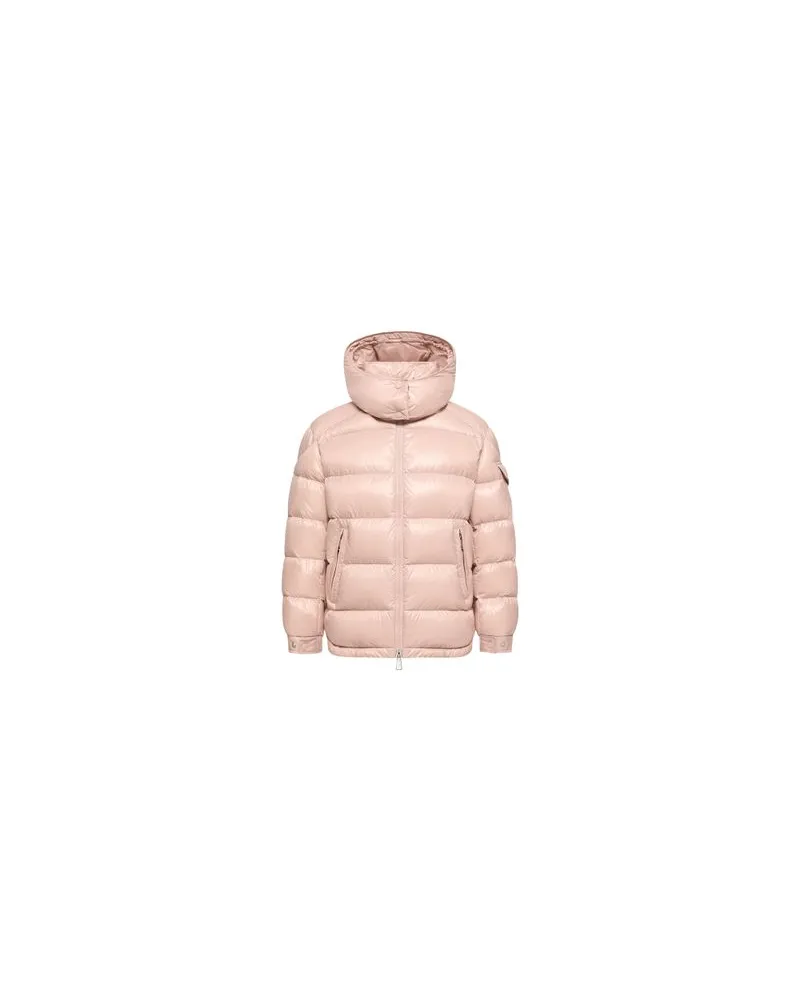 Chloé Langes Kleid mit Raffung und Rüschen Pink