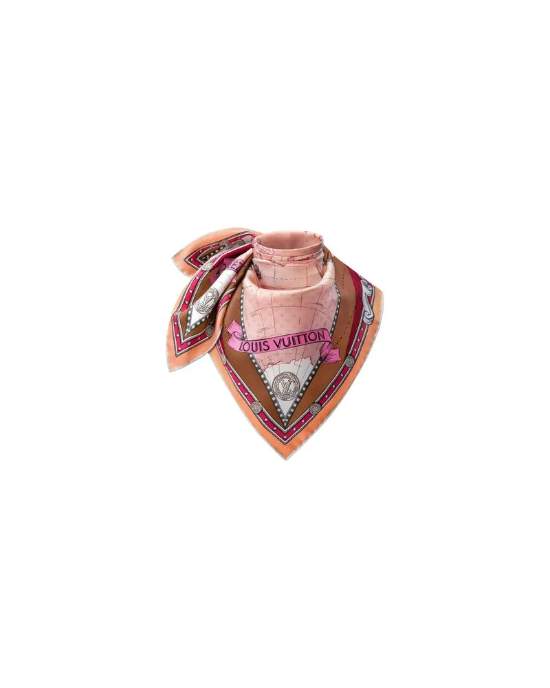 Chloé Langes Kleid mit Raffung und Rüschen Pink