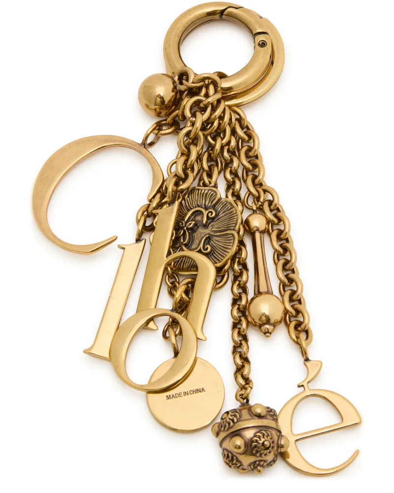 Chloé Taschenschmuck  Symbols Brown