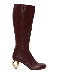 J.W.Anderson Stiefel mit hohem Absatz und Kettendetail Red